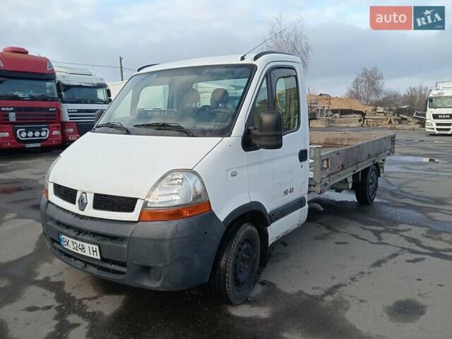 Белый Рено Мастер, объемом двигателя 2.95 л и пробегом 240 тыс. км за 9500 $, фото 1 на Automoto.ua