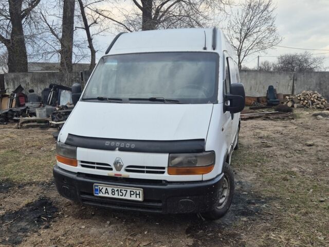 Белый Рено Мастер, объемом двигателя 2.5 л и пробегом 500 тыс. км за 2600 $, фото 1 на Automoto.ua