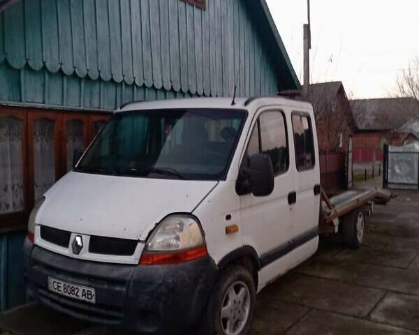 Білий Рено Мастєр, об'ємом двигуна 2.5 л та пробігом 467 тис. км за 9000 $, фото 1 на Automoto.ua