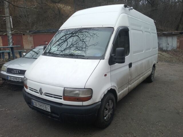 Білий Рено Мастєр, об'ємом двигуна 2.8 л та пробігом 58 тис. км за 6700 $, фото 1 на Automoto.ua