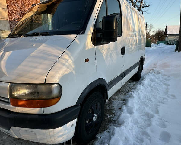Белый Рено Мастер, объемом двигателя 2.8 л и пробегом 162 тыс. км за 5000 $, фото 1 на Automoto.ua