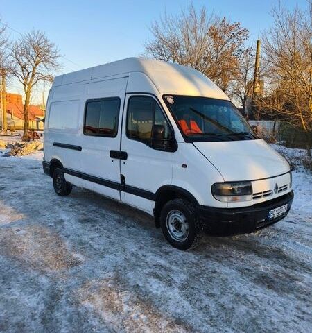 Белый Рено Мастер, объемом двигателя 2.5 л и пробегом 380 тыс. км за 4100 $, фото 1 на Automoto.ua