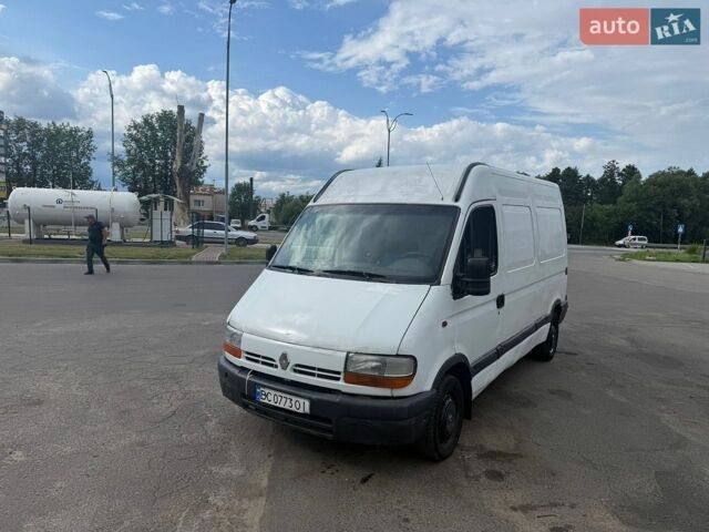 Білий Рено Мастєр, об'ємом двигуна 2.5 л та пробігом 430 тис. км за 2550 $, фото 1 на Automoto.ua