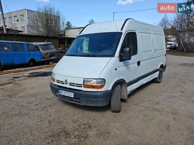 Белый Рено Мастер, объемом двигателя 2.8 л и пробегом 386 тыс. км за 3800 $, фото 1 на Automoto.ua