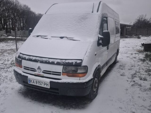 Белый Рено Мастер, объемом двигателя 2.5 л и пробегом 500 тыс. км за 2000 $, фото 1 на Automoto.ua