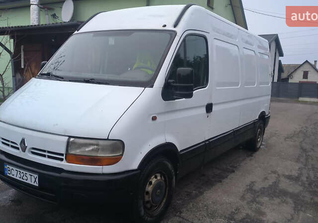 Білий Рено Мастєр, об'ємом двигуна 2.19 л та пробігом 382 тис. км за 3650 $, фото 1 на Automoto.ua