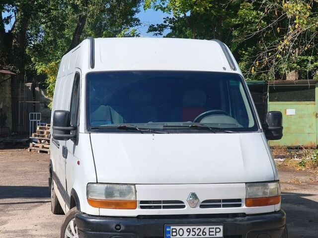 Білий Рено Мастєр, об'ємом двигуна 2.2 л та пробігом 289 тис. км за 7000 $, фото 1 на Automoto.ua