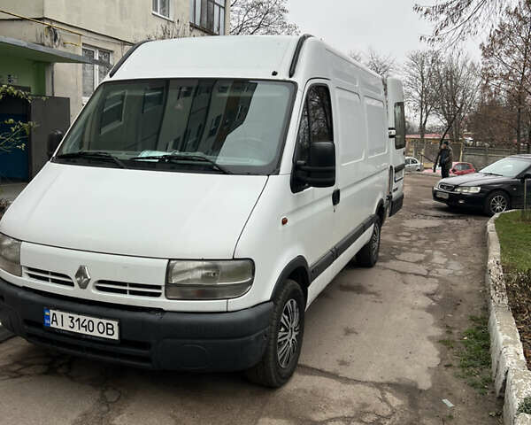 Білий Рено Мастєр, об'ємом двигуна 2.46 л та пробігом 417 тис. км за 5999 $, фото 1 на Automoto.ua