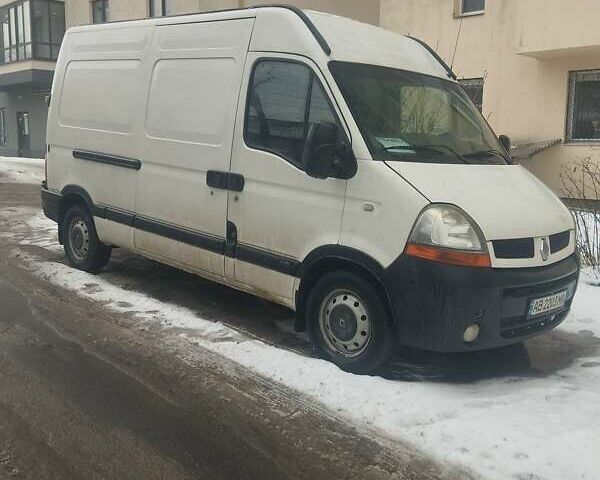 Білий Рено Мастєр, об'ємом двигуна 2.19 л та пробігом 843 тис. км за 7200 $, фото 1 на Automoto.ua