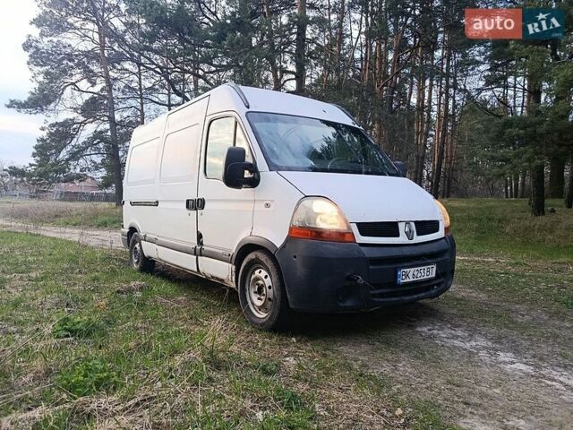 Белый Рено Мастер, объемом двигателя 2.8 л и пробегом 400 тыс. км за 5701 $, фото 1 на Automoto.ua
