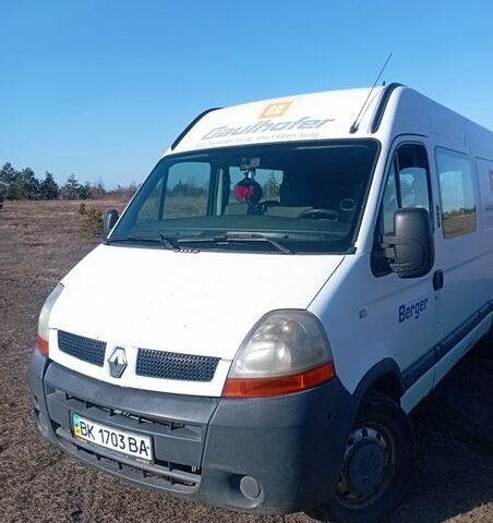 Белый Рено Мастер, объемом двигателя 2.46 л и пробегом 400 тыс. км за 6000 $, фото 1 на Automoto.ua