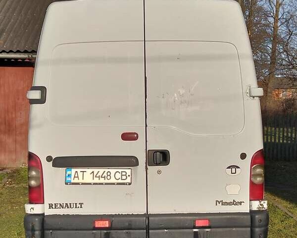 Білий Рено Мастєр, об'ємом двигуна 2.5 л та пробігом 552 тис. км за 5500 $, фото 1 на Automoto.ua