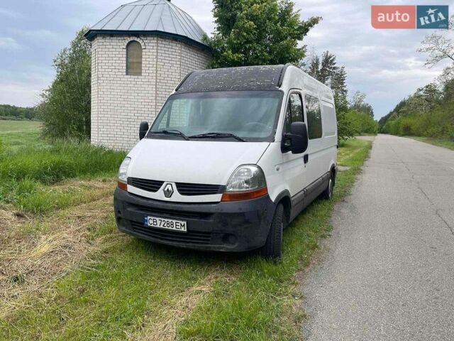 Белый Рено Мастер, объемом двигателя 2.5 л и пробегом 385 тыс. км за 7200 $, фото 1 на Automoto.ua