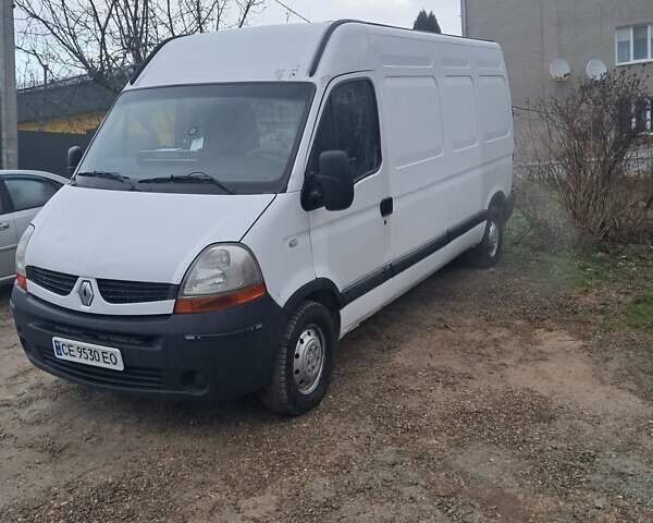 Білий Рено Мастєр, об'ємом двигуна 2.46 л та пробігом 244 тис. км за 8500 $, фото 1 на Automoto.ua