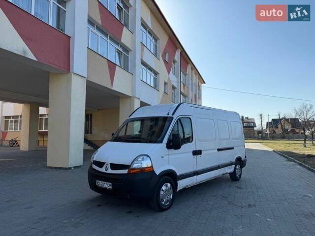 Белый Рено Мастер, объемом двигателя 2.5 л и пробегом 50 тыс. км за 3450 $, фото 1 на Automoto.ua