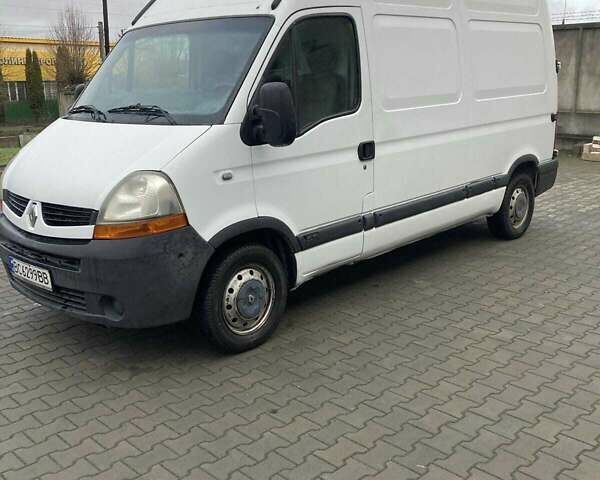 Белый Рено Мастер, объемом двигателя 2.5 л и пробегом 312 тыс. км за 6900 $, фото 1 на Automoto.ua