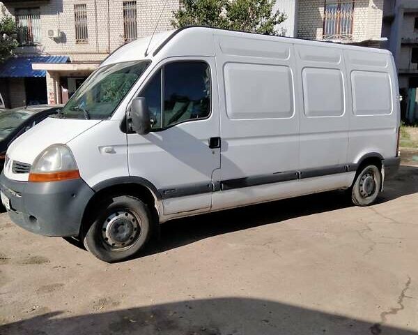 Білий Рено Мастєр, об'ємом двигуна 2.2 л та пробігом 516 тис. км за 7500 $, фото 1 на Automoto.ua