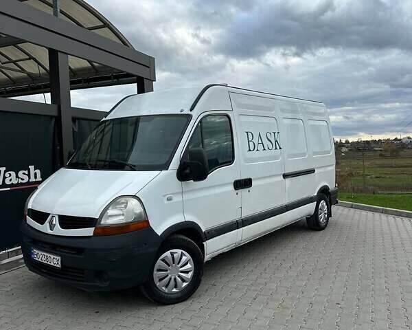 Белый Рено Мастер, объемом двигателя 2.46 л и пробегом 300 тыс. км за 3999 $, фото 1 на Automoto.ua