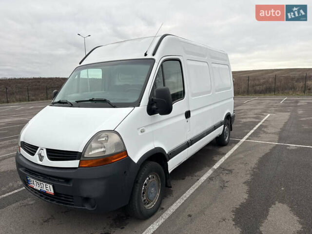 Білий Рено Мастєр, об'ємом двигуна 2.46 л та пробігом 327 тис. км за 6500 $, фото 1 на Automoto.ua