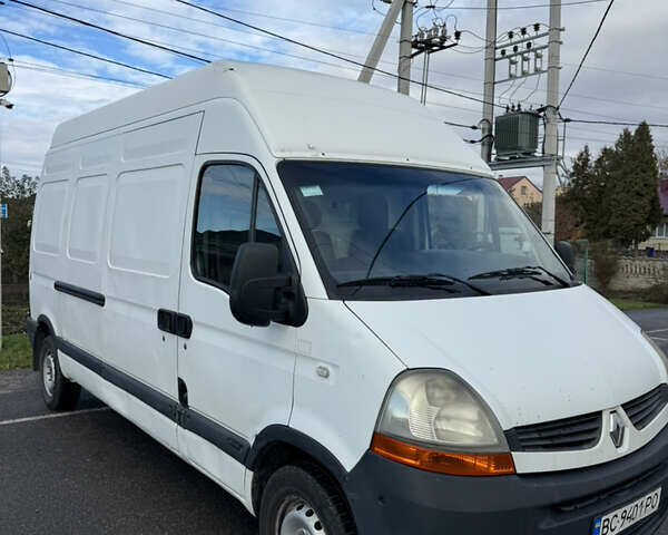 Білий Рено Мастєр, об'ємом двигуна 2.5 л та пробігом 575 тис. км за 8500 $, фото 1 на Automoto.ua