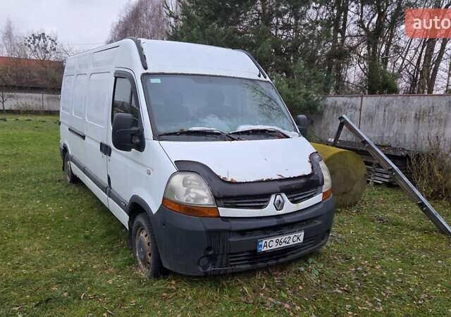 Білий Рено Мастєр, об'ємом двигуна 2.5 л та пробігом 500 тис. км за 6800 $, фото 1 на Automoto.ua