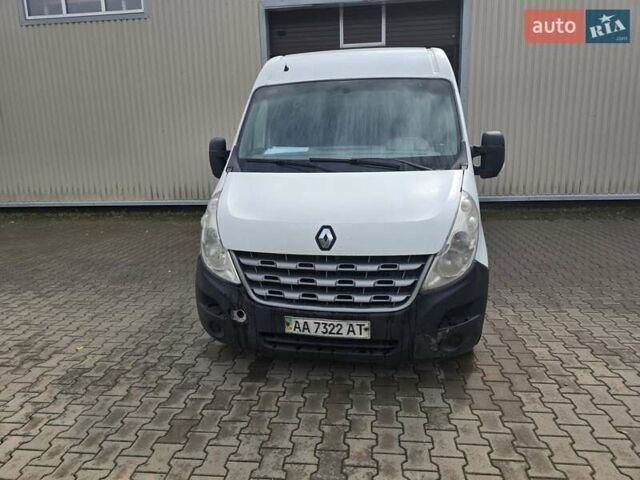 Белый Рено Мастер, объемом двигателя 2.3 л и пробегом 480 тыс. км за 7500 $, фото 1 на Automoto.ua