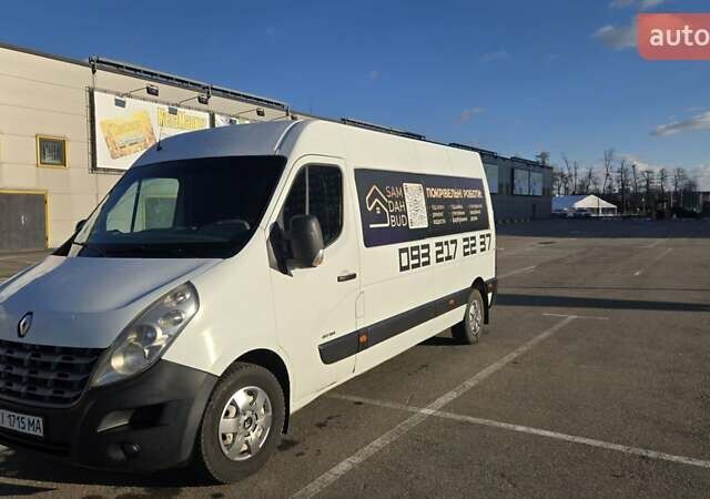Белый Рено Мастер, объемом двигателя 2.3 л и пробегом 342 тыс. км за 9000 $, фото 1 на Automoto.ua