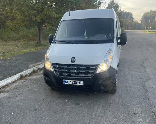 Рено Мастєр 2012 у Ковель на Automoto.ua Білий Рено Мастєр, об'ємом двигуна 2.3 л та пробігом 353 тис. км за 10700 $, фото 1 на Automoto.ua