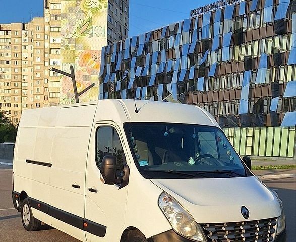 Білий Рено Мастєр, об'ємом двигуна 2.3 л та пробігом 322 тис. км за 13200 $, фото 1 на Automoto.ua