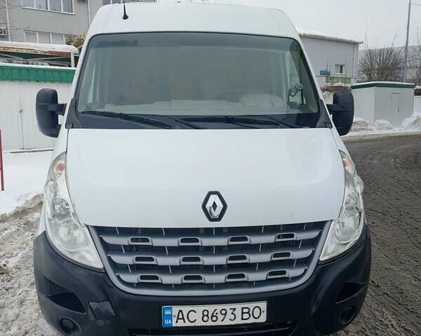 Білий Рено Мастєр, об'ємом двигуна 2.3 л та пробігом 615 тис. км за 12321 $, фото 1 на Automoto.ua