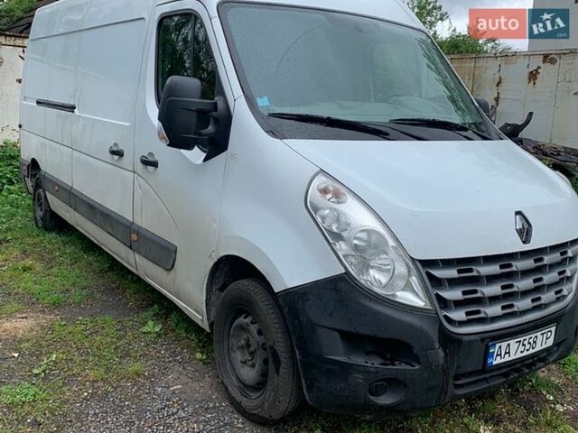 Белый Рено Мастер, объемом двигателя 2.3 л и пробегом 390 тыс. км за 9700 $, фото 1 на Automoto.ua
