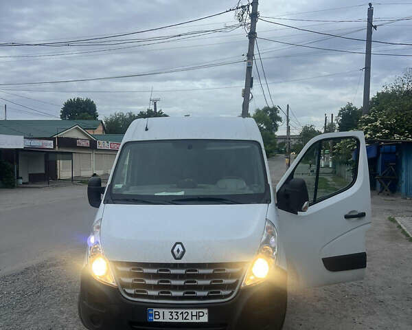 Білий Рено Мастєр, об'ємом двигуна 2.3 л та пробігом 355 тис. км за 14500 $, фото 1 на Automoto.ua