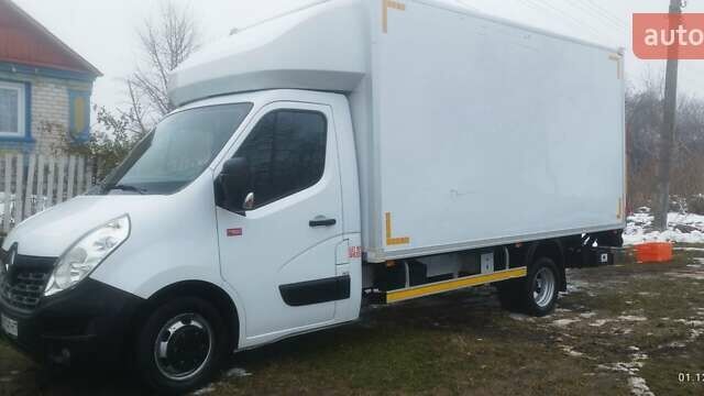 Белый Рено Мастер, объемом двигателя 2.3 л и пробегом 350 тыс. км за 19100 $, фото 1 на Automoto.ua