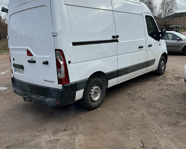 Білий Рено Мастєр, об'ємом двигуна 2.3 л та пробігом 214 тис. км за 17200 $, фото 1 на Automoto.ua