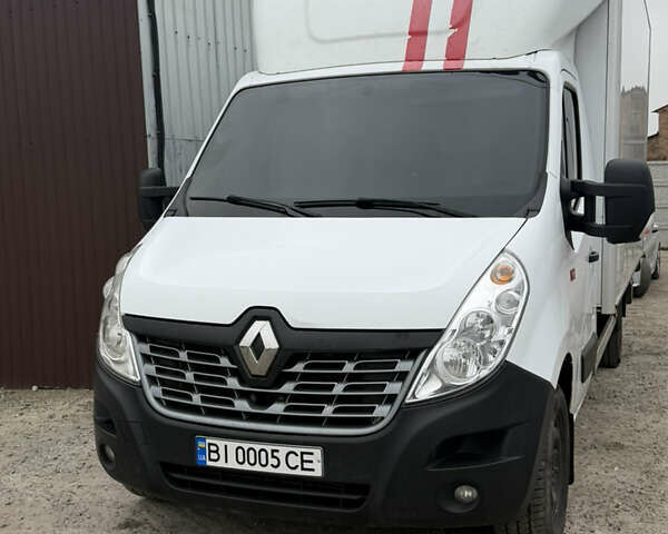 Белый Рено Мастер, объемом двигателя 2.3 л и пробегом 383 тыс. км за 19800 $, фото 1 на Automoto.ua