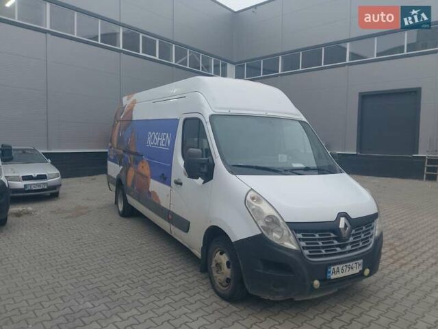 Белый Рено Мастер, объемом двигателя 2.3 л и пробегом 300 тыс. км за 17700 $, фото 1 на Automoto.ua