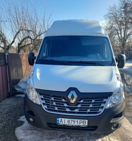 Белый Рено Мастер, объемом двигателя 2.3 л и пробегом 349 тыс. км за 17000 $, фото 1 на Automoto.ua