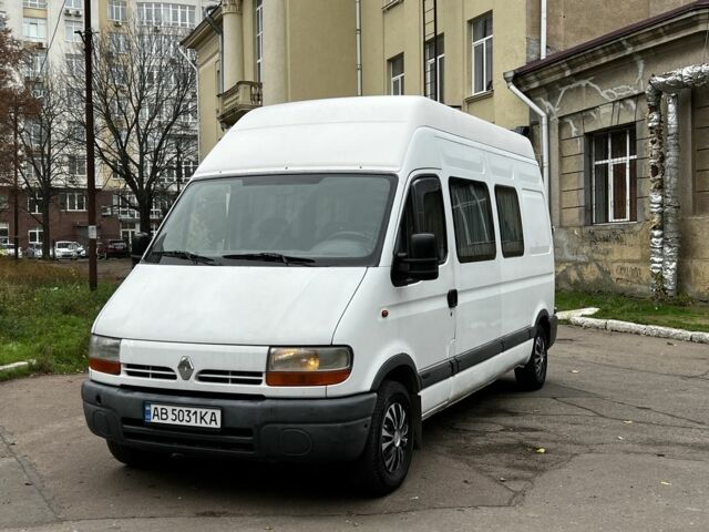 Белый Рено Мастер, объемом двигателя 2.8 л и пробегом 230 тыс. км за 5800 $, фото 1 на Automoto.ua