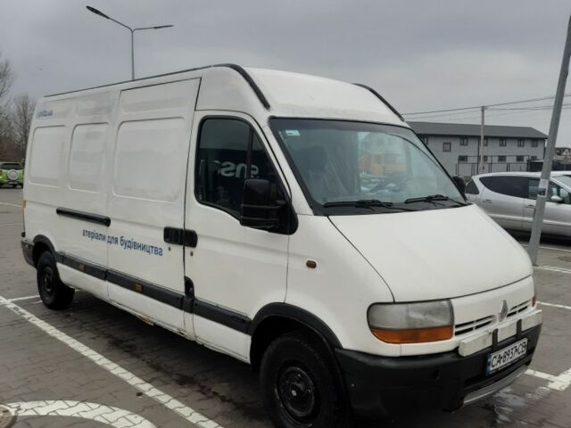 Белый Рено Мастер, объемом двигателя 2.5 л и пробегом 750 тыс. км за 146366 $, фото 1 на Automoto.ua