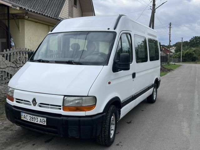 Белый Рено Мастер, объемом двигателя 2.8 л и пробегом 310 тыс. км за 4550 $, фото 1 на Automoto.ua