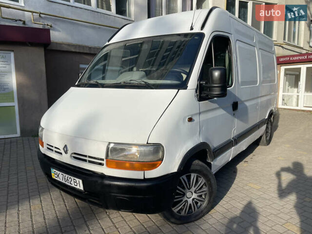 Белый Рено Мастер, объемом двигателя 2.19 л и пробегом 312 тыс. км за 4850 $, фото 1 на Automoto.ua