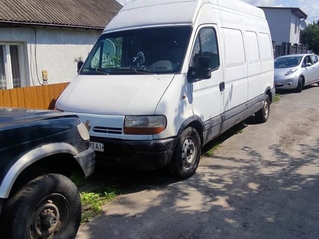Білий Рено Мастєр, об'ємом двигуна 2.8 л та пробігом 135 тис. км за 2700 $, фото 1 на Automoto.ua