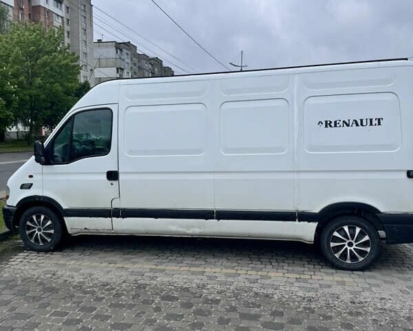 Білий Рено Мастєр, об'ємом двигуна 2.19 л та пробігом 450 тис. км за 4250 $, фото 1 на Automoto.ua