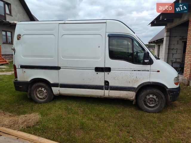 Белый Рено Мастер, объемом двигателя 2.2 л и пробегом 4 тыс. км за 3100 $, фото 1 на Automoto.ua