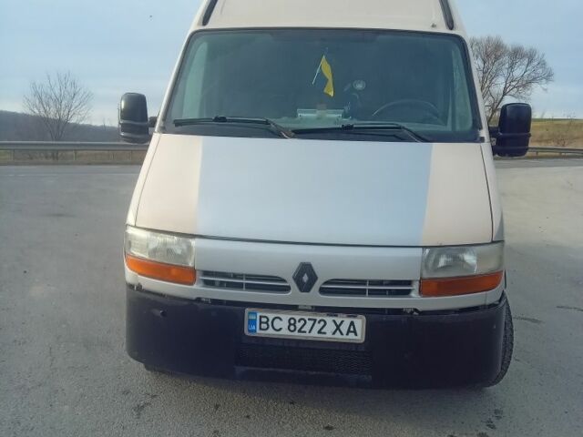 Білий Рено Мастєр, об'ємом двигуна 2.5 л та пробігом 488 тис. км за 5500 $, фото 1 на Automoto.ua