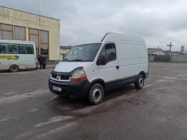 Білий Рено Мастєр, об'ємом двигуна 2.2 л та пробігом 400 тис. км за 5300 $, фото 1 на Automoto.ua