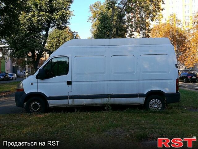 Белый Рено Мастер, объемом двигателя 2.5 л и пробегом 410 тыс. км за 4100 $, фото 1 на Automoto.ua