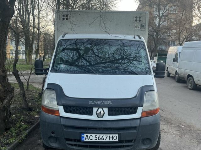 Белый Рено Мастер, объемом двигателя 2.5 л и пробегом 630 тыс. км за 4600 $, фото 1 на Automoto.ua