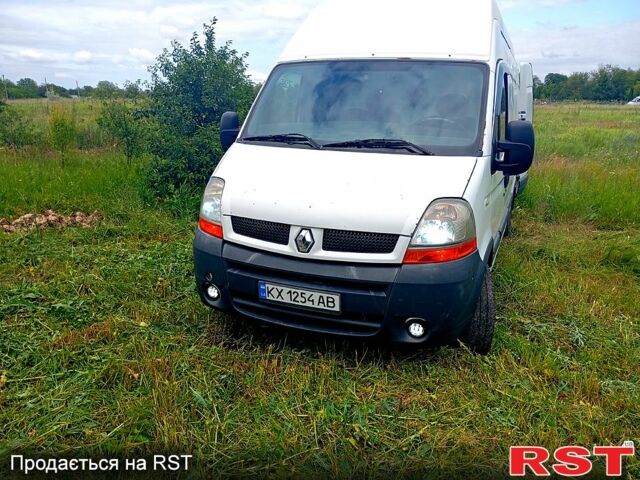 Белый Рено Мастер, объемом двигателя 2.5 л и пробегом 337 тыс. км за 7000 $, фото 1 на Automoto.ua