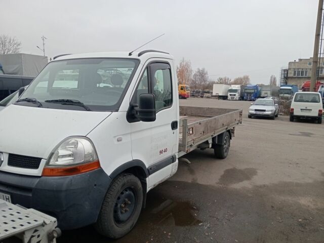 Белый Рено Мастер, объемом двигателя 3 л и пробегом 240 тыс. км за 9800 $, фото 1 на Automoto.ua